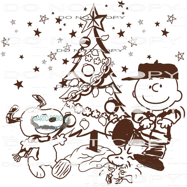 Charlie Brown #8698 Sublimation transfers - Heat Transfer