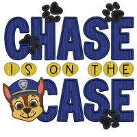 Chase Is On The Case #7635 Sublimation transfers - Heat