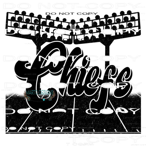 Chiefs stadium Sublimation transfers - Heat Transfer Graphic