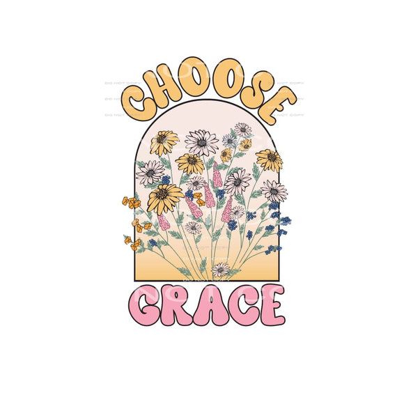 Choose Vibes #4925 Sublimation transfers - Heat Transfer