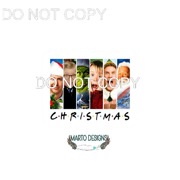 Christmas #179 Sublimation transfers - Heat Transfer