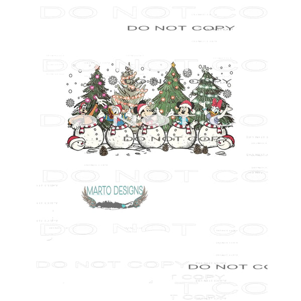 christmas # 2529 Sublimation transfers - Heat Transfer