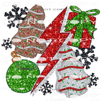 Christmas #6754 Sublimation transfers - Heat Transfer