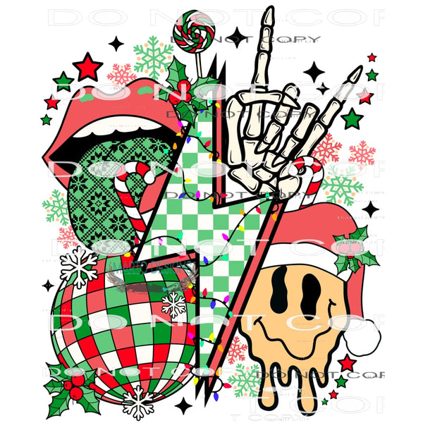 Christmas #7530 Sublimation transfers - Heat Transfer