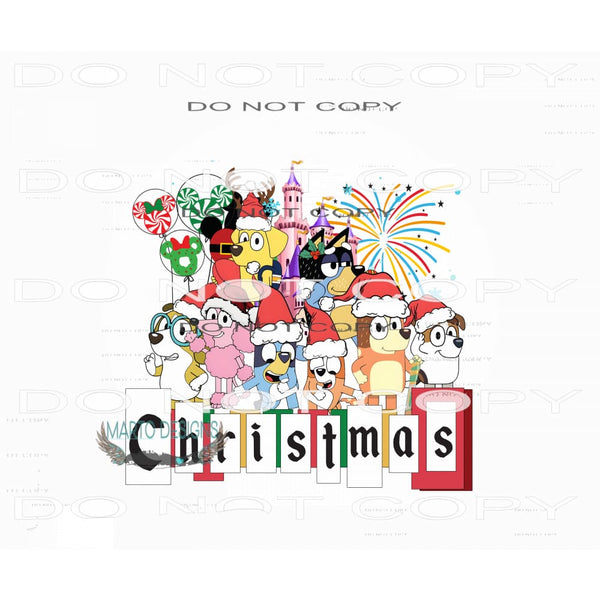 Christmas #7559 Sublimation transfers - Heat Transfer