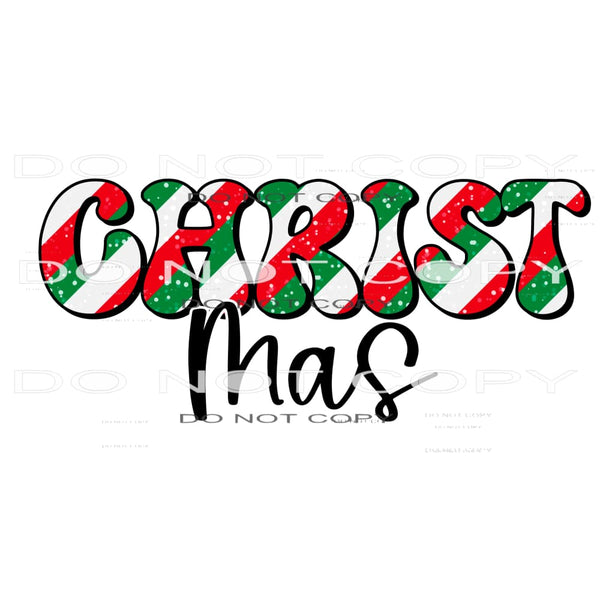 Christmas #7789 Sublimation transfers - Heat Transfer