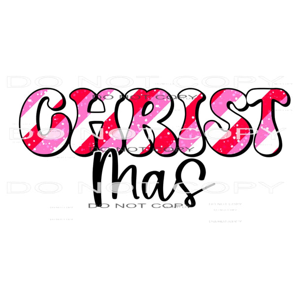 Christmas #7790 Sublimation transfers - Heat Transfer