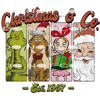 Christmas Co. Est. 1957 #7093 Sublimation transfers - Heat