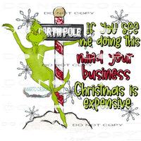 Christmas Is Expensive #8310 Sublimation transfers - Heat