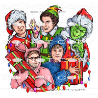 Christmas Movie #7547 Sublimation transfers - Heat Transfer