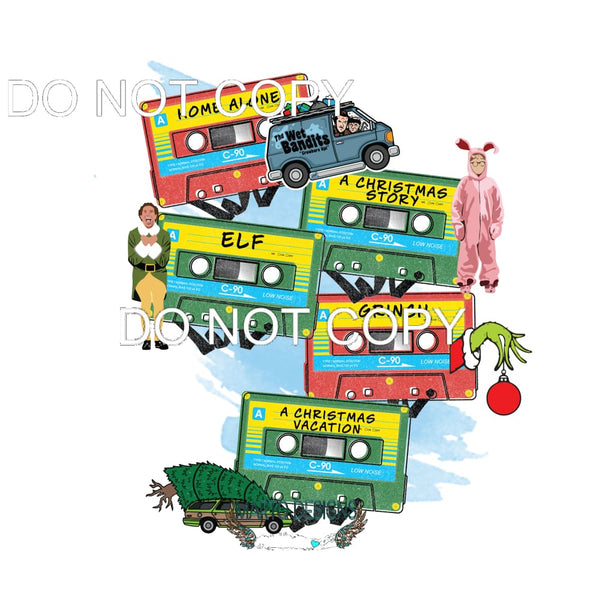 Christmas Movies #7714 Sublimation transfer - Heat Transfer