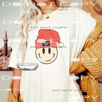 Christmas Smiley #7352 Sublimation transfers - Heat Transfer