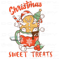 Christmas Sweet Treats #8142 Sublimation transfers - Heat