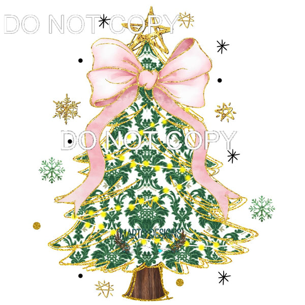 Christmas Tree #108 Sublimation transfers - Heat Transfer