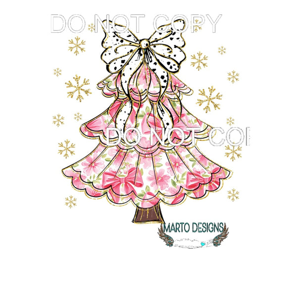 Christmas Tree #109 Sublimation transfers - Heat Transfer