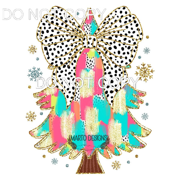 Christmas Tree #138 Sublimation transfers - Heat Transfer