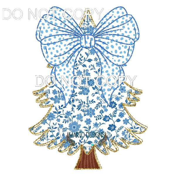 Christmas Tree #140 Sublimation transfers - Heat Transfer