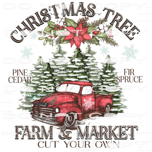 Christmas Tree #7168 Sublimation transfers - Heat Transfer