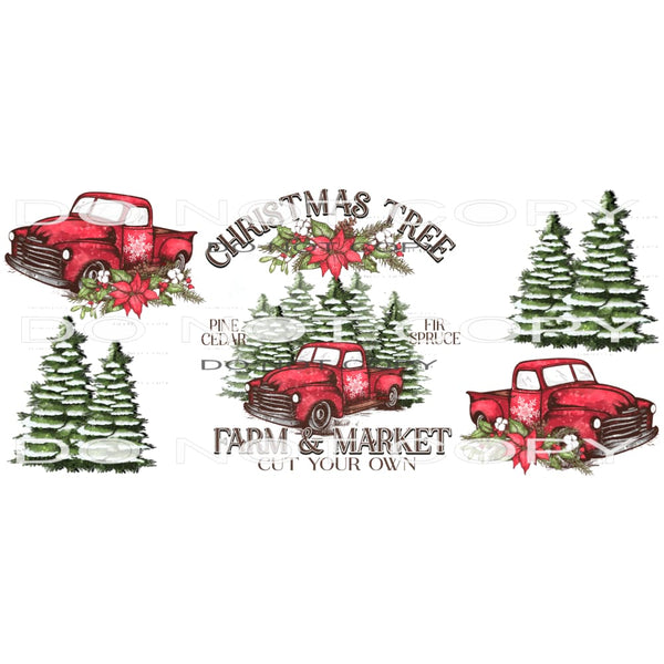 Christmas Tree #7179 Sublimation transfers - Heat Transfer
