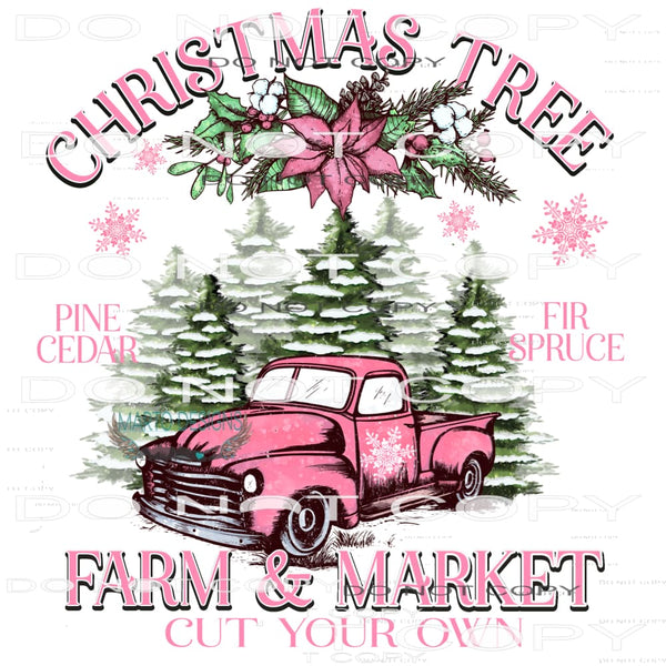 Christmas Tree #7188 Sublimation transfers - Heat Transfer