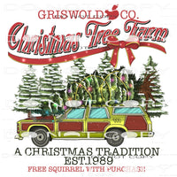 Christmas Tree Farm #7170 Sublimation transfers - Heat