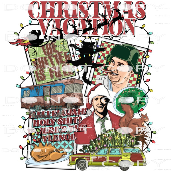 Christmas Vacation #7174 Sublimation transfers - Heat