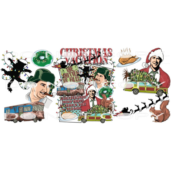 Christmas Vacation #7284 Sublimation transfers - Heat