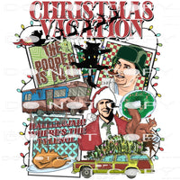 Christmas Vacation #8455 Sublimation transfers - Heat