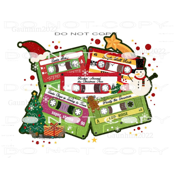 Christmas VHS #8143 Sublimation transfers - Heat Transfer