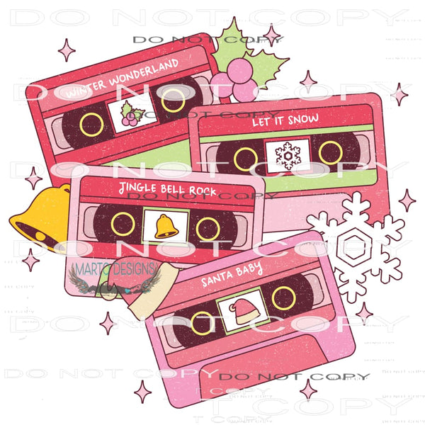 Christmas VHS #8185 Sublimation transfers - Heat Transfer
