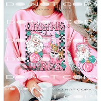 Christmas Vibes #7515 Sublimation transfers - Heat Transfer