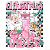Christmas Vibes #7515 Sublimation transfers - Heat Transfer