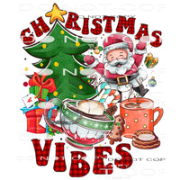 Christmas Vibes #8254 Sublimation transfers - Heat Transfer