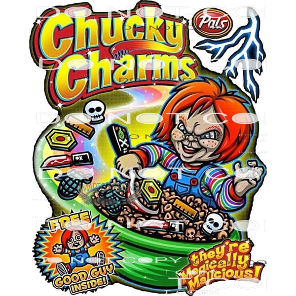 Chucky Charms #6158 Sublimation transfers - Heat Transfer