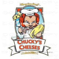 Chucky’s Cheeses #6213 Sublimation transfers - Heat Transfer