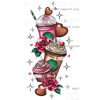 Coffee Sleeve #9284 Sublimation transfers - Heat Transfer