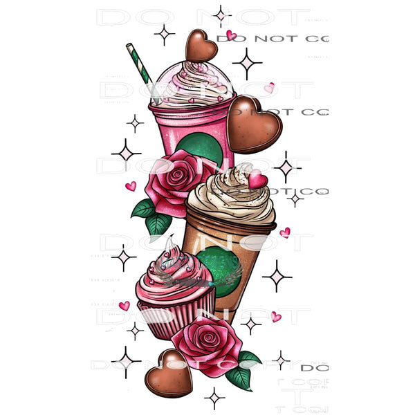 Coffee Sleeve #9284 Sublimation transfers - Heat Transfer