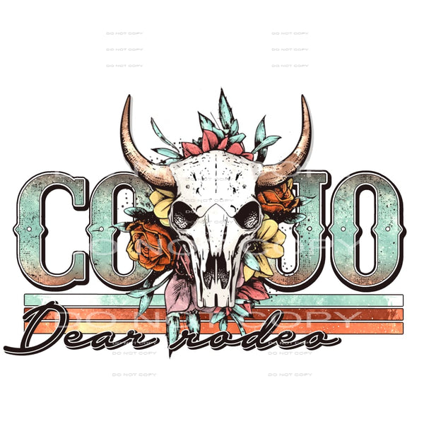 Cojo dear rodeo # 287 Sublimation transfers - Heat Transfer