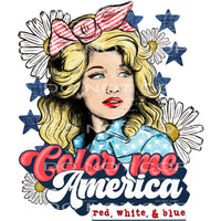 Color me america # 785 Sublimation transfers - Heat Transfer