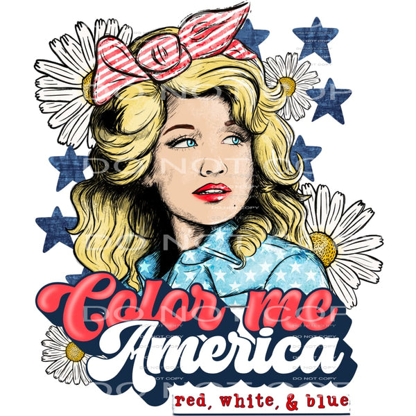 Color me america # 785 Sublimation transfers - Heat Transfer