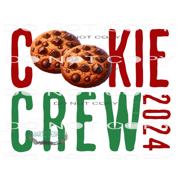 Cookie Crew 2024 #11162 Sublimation transfers - Heat