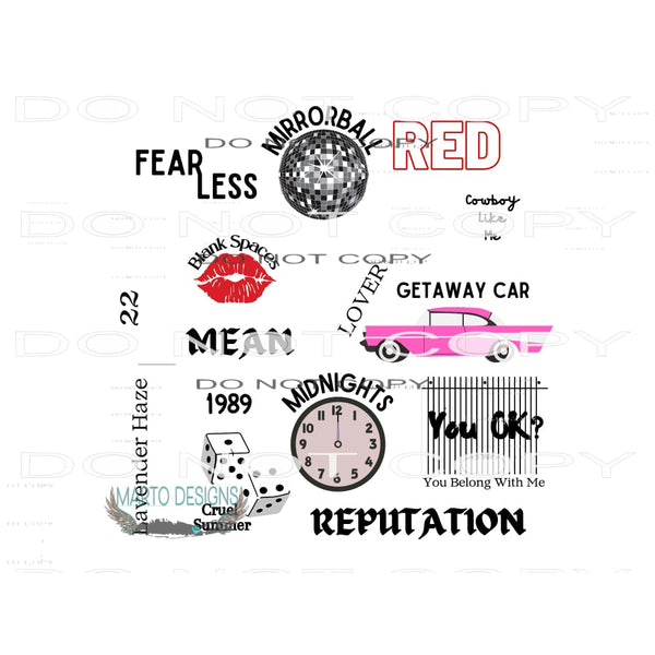 Copy of Summer #10484 Sublimation transfers - Heat Transfer
