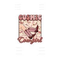 Cosmic Cowgirl # 228 Sublimation transfers - Heat Transfer