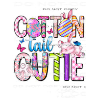 Cotton Tail Cutie #8943 Sublimation transfers - Heat