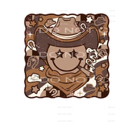 Cowboy #5490 Sublimation transfers - Heat Transfer Graphic