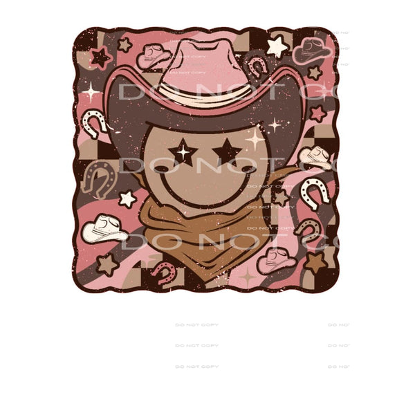 Cowboy #5494 Sublimation transfers - Heat Transfer Graphic