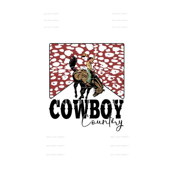 Cowboy Country # 240 Sublimation transfers - Heat Transfer