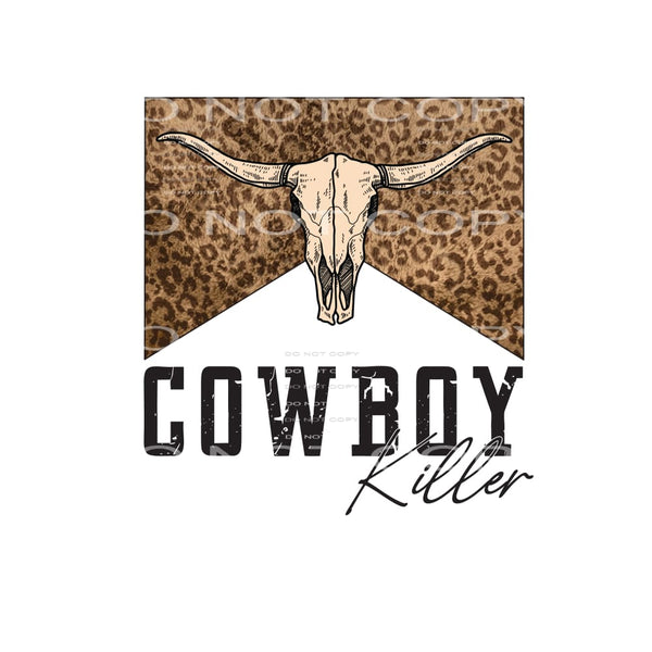 Cowboy Killer # 254 Sublimation transfers - Heat Transfer