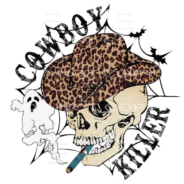 Cowboy killer # 486 Sublimation transfers - Heat Transfer