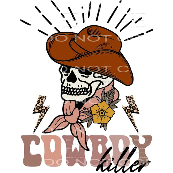 Cowboy killer # 560 Sublimation transfers - Heat Transfer